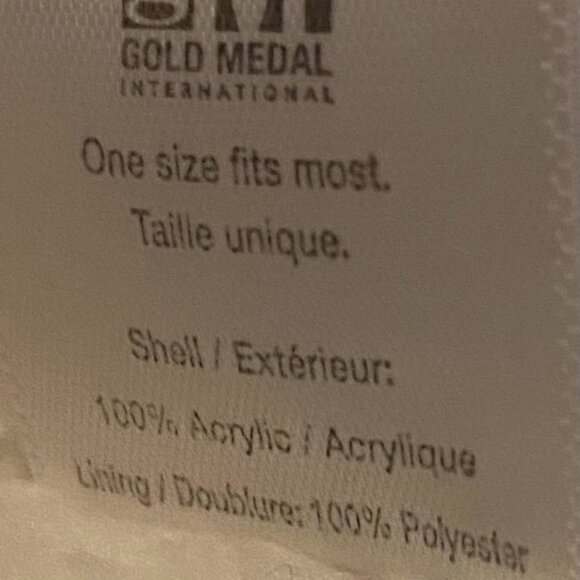 Polar Extreme Women's Beanie Cuff Cap with Sherpa Lining - Ivory color - one SZ - Picture 4 of 4